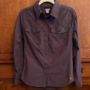 Carhartt Plum Colored Long Sleeve Shirt
